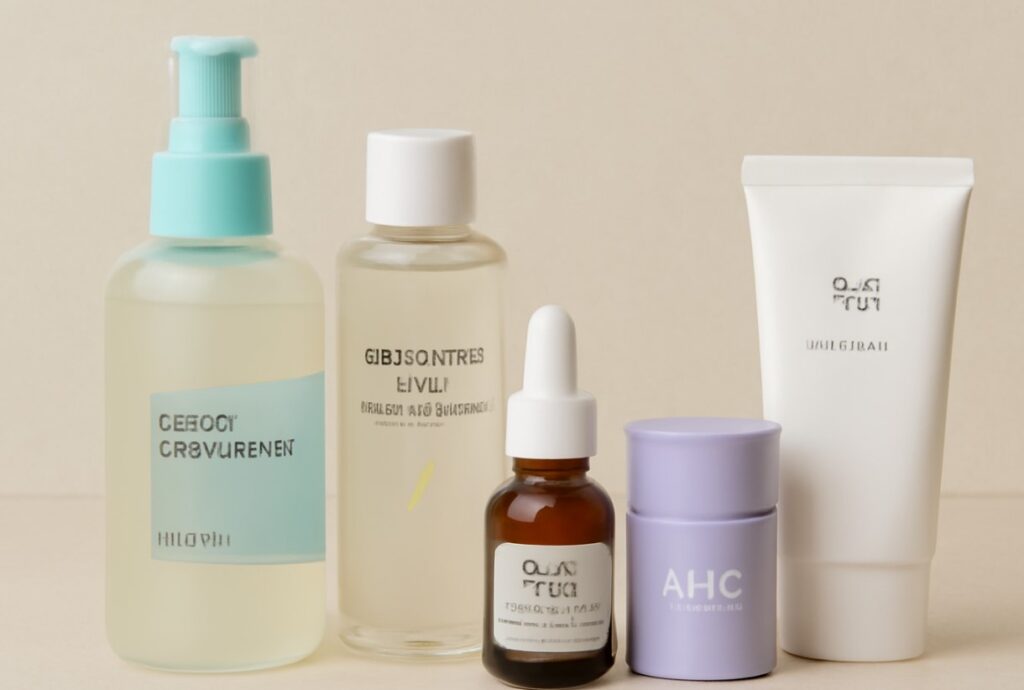 한국 스킨케어 제품