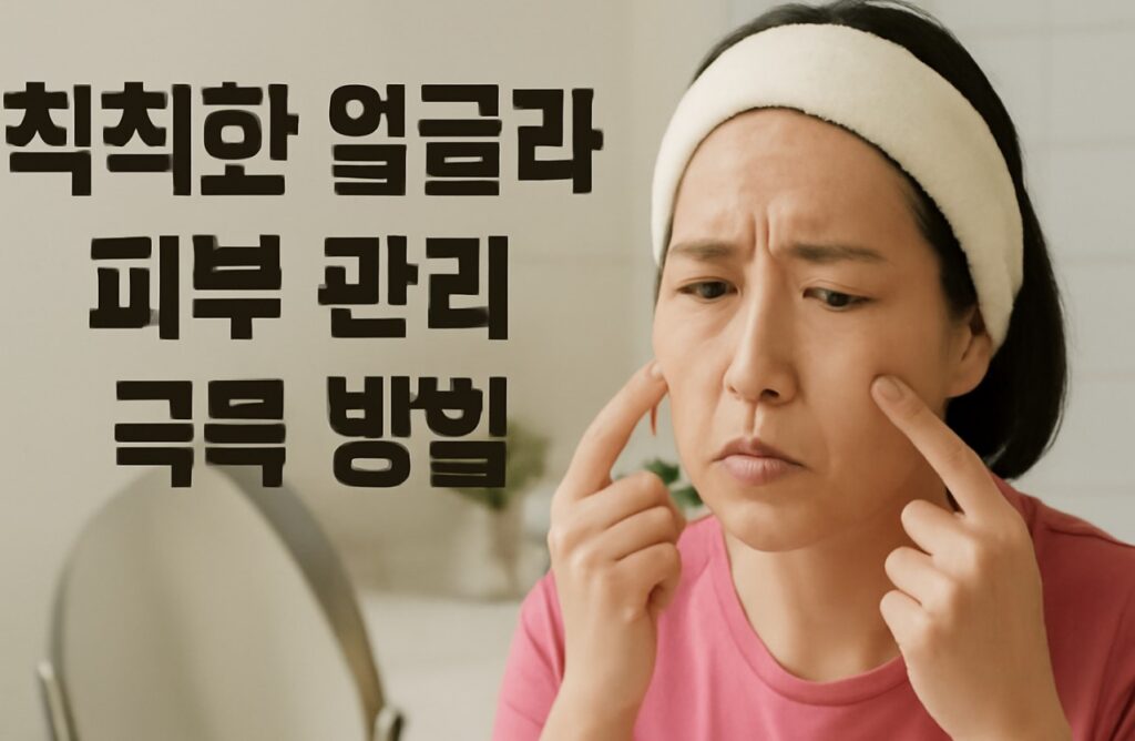 칙칙한 얼굴과 피부 관리 극복 방법