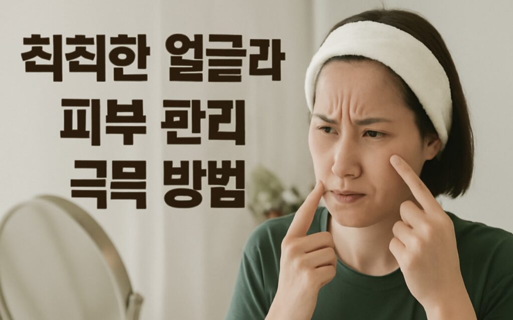 칙칙한 얼굴과 피부 관리 극복 방법