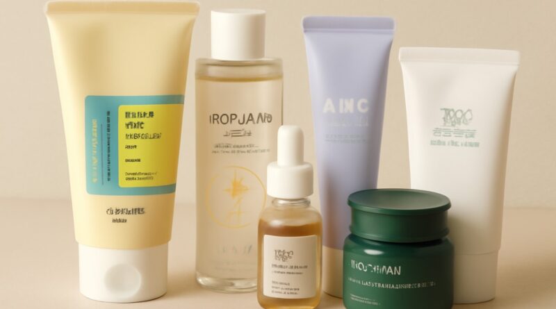 한국 스킨케어 제품